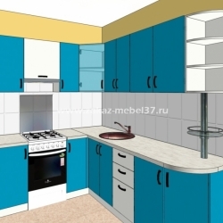 Кухня Лазурь